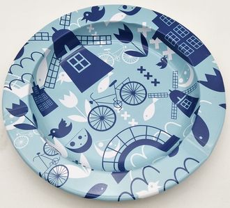 TA38 Durable Metal Ashtray